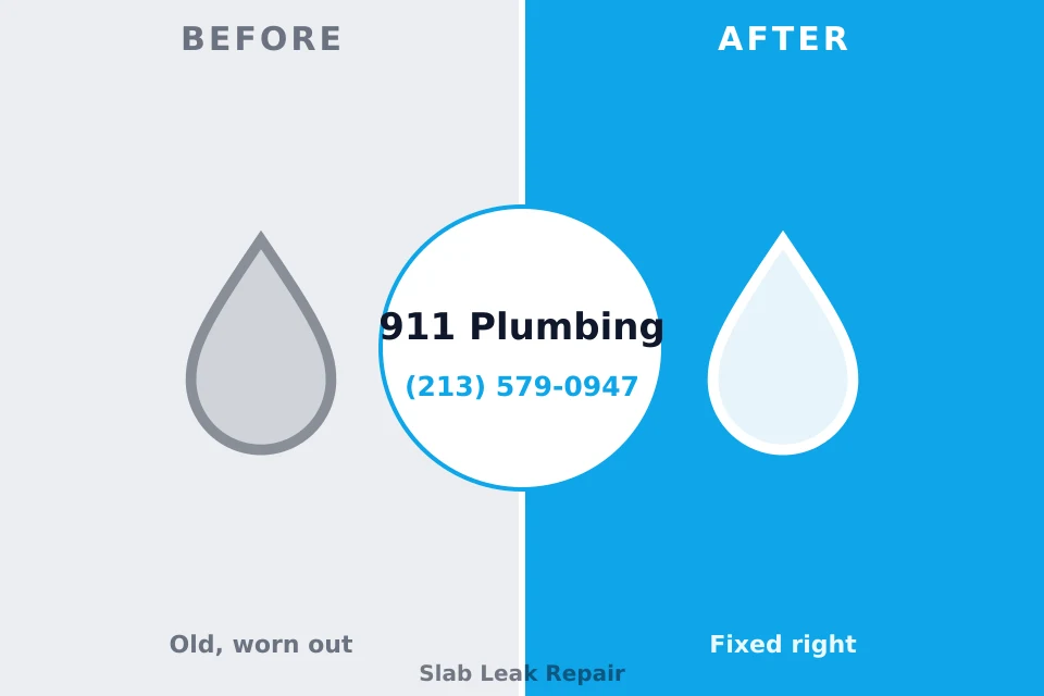 Before and after: plumbing company Cumberland Head, NY